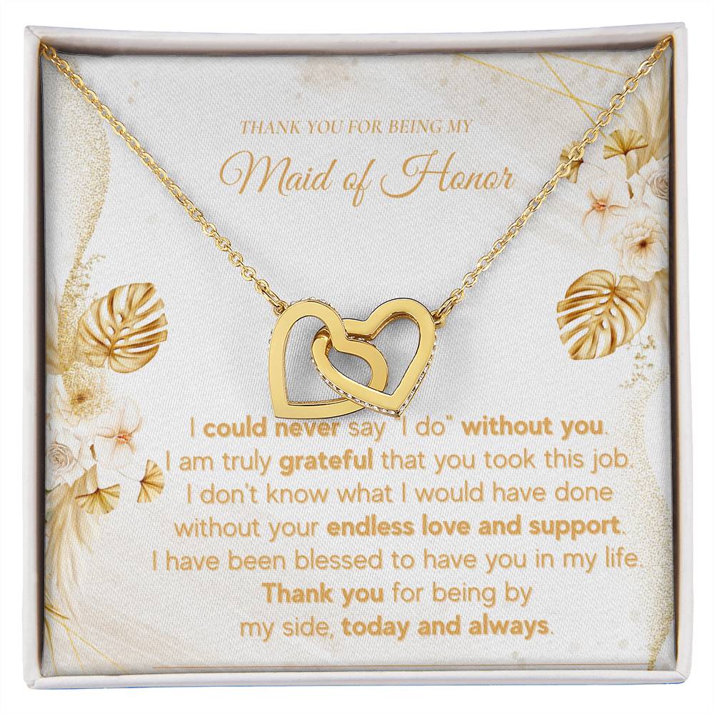 Maid of Honor Thank You