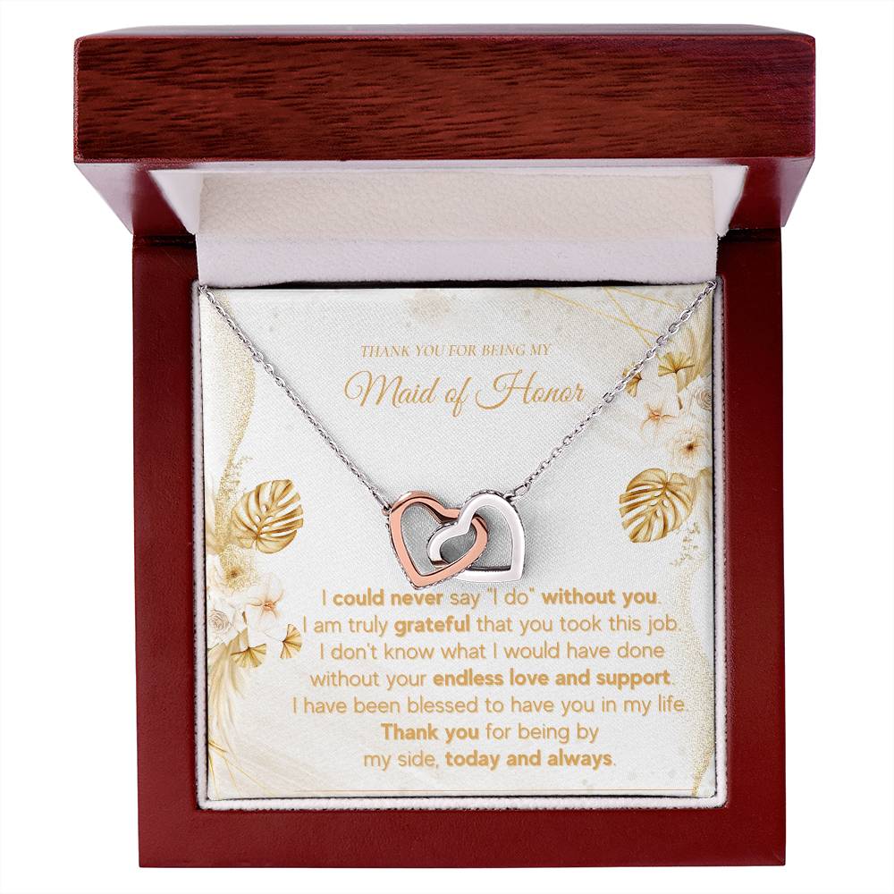 Maid of Honor Thank You