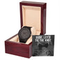 Let's Tie the Knot - Wooden Watch