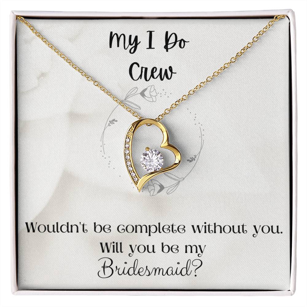 Will you be my Bridesmaid