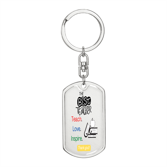 Best Teacher, Keychain