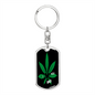 420 I Love You Bro Keychain