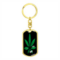 420 I Love You Bro Keychain