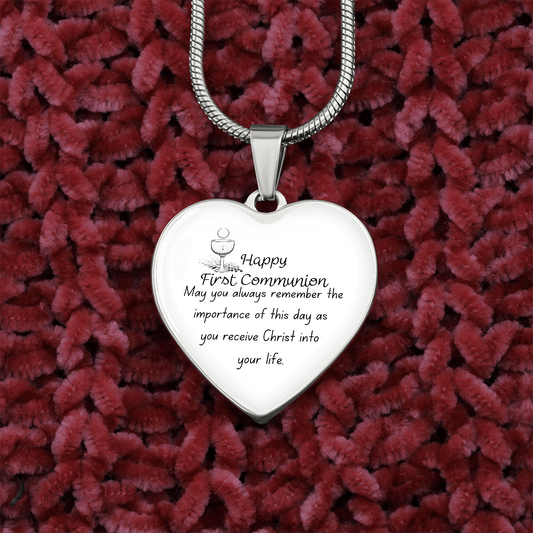 Happy First Communion, Heart