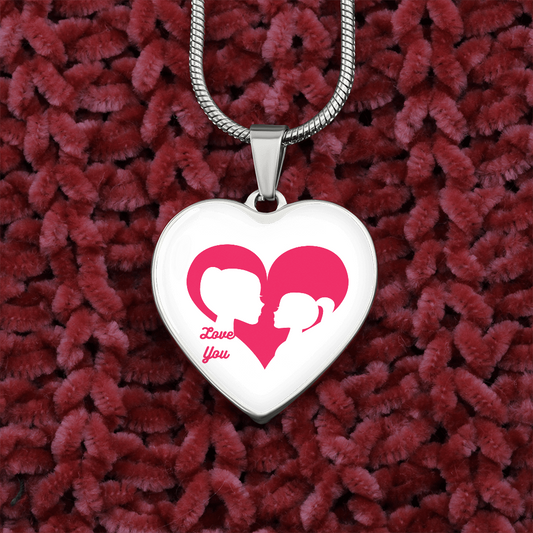 Mother & Daughter, Grandmother & Granddaughter - Bond heart