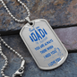 Thank You Dad For Everything, Dog Tag