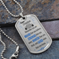 Sweet Grandson, Dog tag