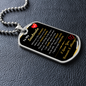 To My Soulmate, Dog Tag