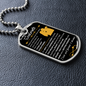 To My Soulmate, Dog Tag