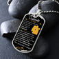 To My Soulmate, Dog Tag