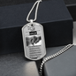 To My Son, Dog Tag