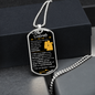 To My Soulmate, Dog Tag