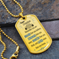 Sweet Grandson, Dog tag