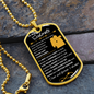 To My Soulmate, Dog Tag