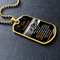 To My Son, Dog Tag