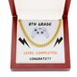 Congratulations - 8TH LEVEL COMPLETED, Cuban Link