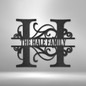Personalized Family Name Monogram Wall Art