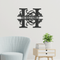 Personalized Family Name Monogram Wall Art