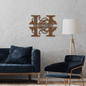 Personalized Family Name Monogram Wall Art