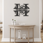 Personalized Family Name Monogram Wall Art