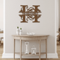 Personalized Family Name Monogram Wall Art