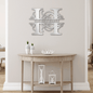 Personalized Family Name Monogram Wall Art