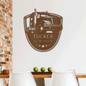 Personalized Trucker Wall Art