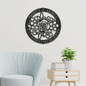 Floral Ring Personalized Wall Art