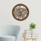 Floral Ring Personalized Wall Art
