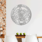 Floral Ring Personalized Wall Art