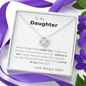 To My Daughter - Love Mom