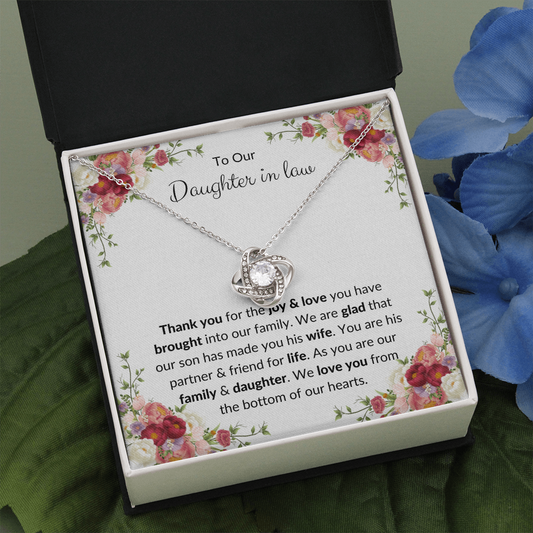 To Our Daughter in law