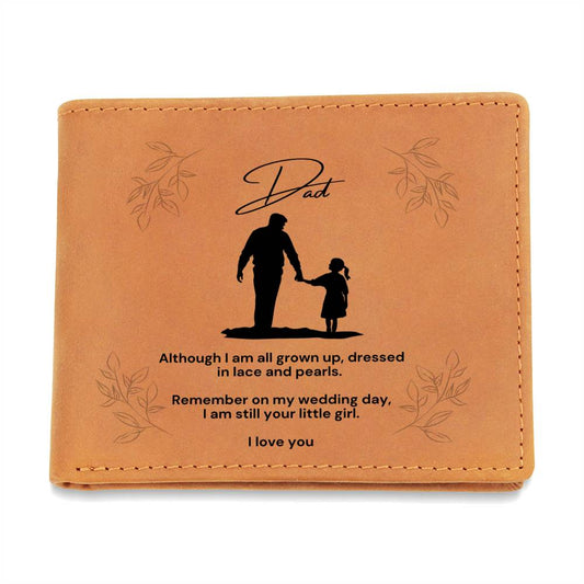 Dad, on my wedding day Wallet