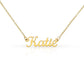 Name plate necklace